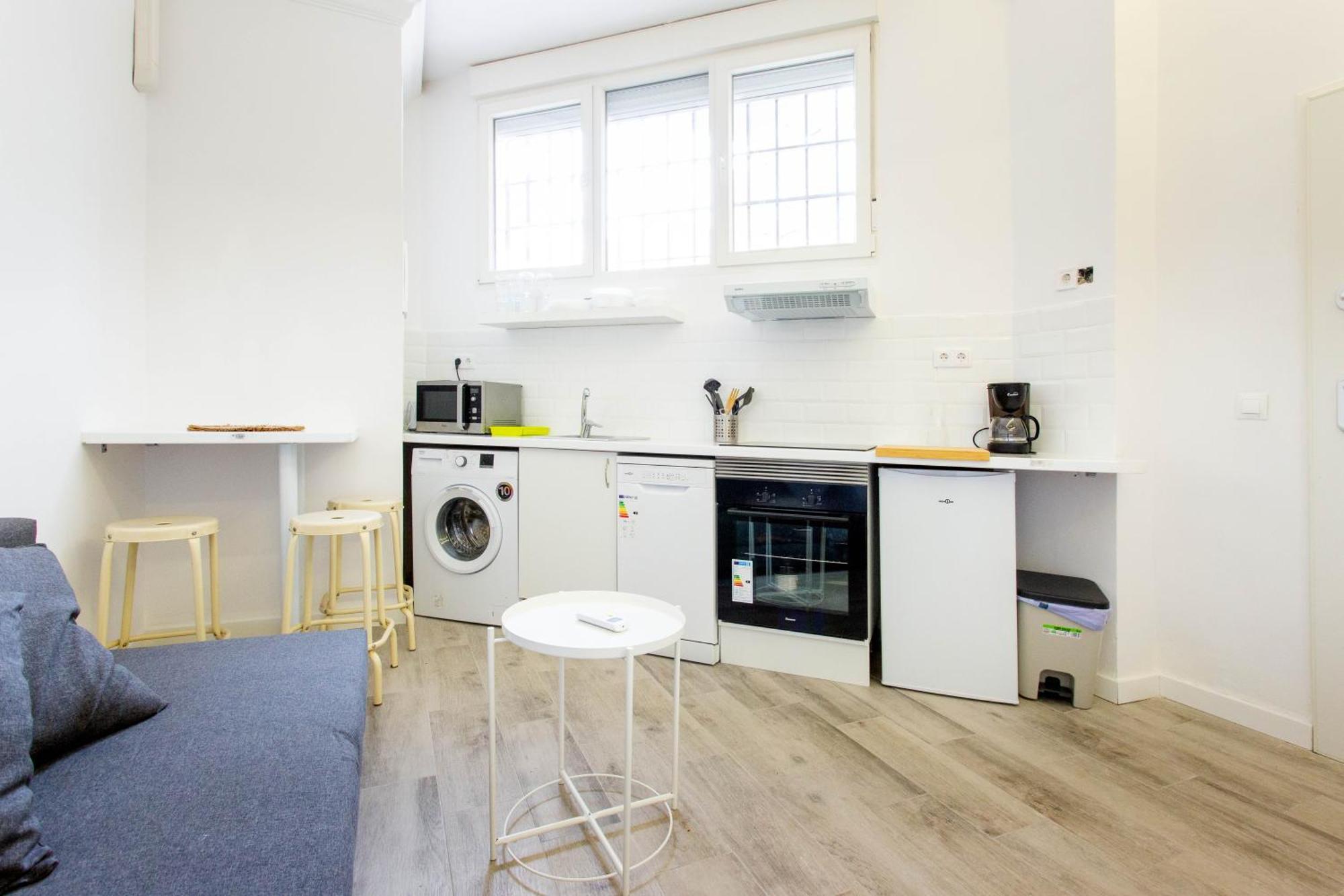 Nuevo Loft Privado Marques Vadillo Madridrio Parque Comillas I * Madri